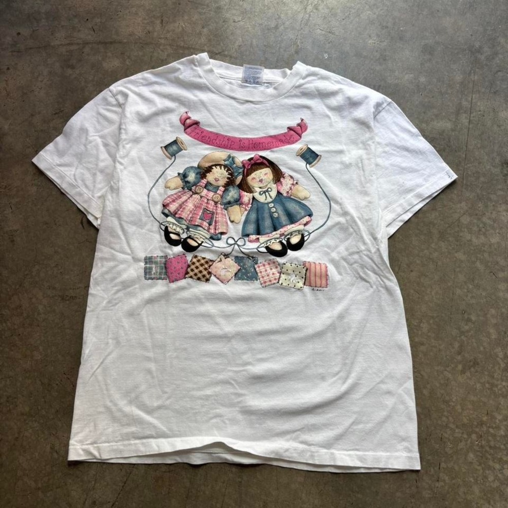 Vintage 90's Best Friends Crafts Shirt Single Stitch‎ Size L